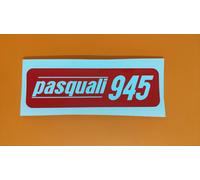 ADESIVO DECALCOMANIA PER PASQUALI 945 MOTOCOLTIVATORI E 4 RUOTE PASQUALI 945