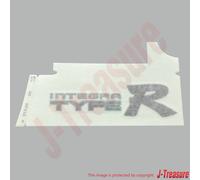 Adesivo decalcomania posteriore originale HONDA INTEGRA DC2 "TYPE R" nero 757...