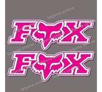 Adesivo decalcomania resistente alle intemperie con logo Fox Racing 2