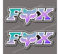 Adesivo decalcomania resistente alle intemperie con logo Fox Racing 4