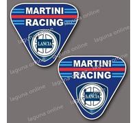 Adesivo decalcomania resistente alle intemperie con logo MartiniRacingLancia