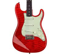 Adesivo decalcomania vinile laminato avvolgente pelle acustica Blood Flame GS...