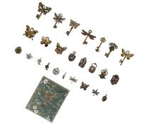 Adesivo decorativo a forma retrò riposizionabile adesivo di carta adesiva per diario, quaderno, scrapbooking, creazione di biglietti e decorazioni per scrapbooking