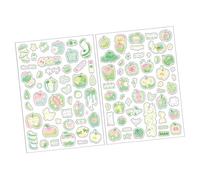 Adesivo Decorativo PeelOff Vivacemente Impermeabile Con Motivo A Frutta Per Artigianato E Pianificatori Appassionati Artigianato Adesivo Planet Fruit