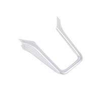 Adesivo Decorativo Per Cornice Console Centrale Per Porsche Per Cayenne 2011, 2012, 2013, 2014, 2015, 2016 E 2017 Ricambi auto(Argento)