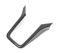 Adesivo Decorativo Per Cornice Console Centrale Per Porsche Per Cayenne 2011-2017 Linee degli interni dell'auto(Carbon Fibre)