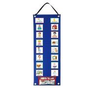 Adesivo di comportamento per bambini, calendario e grafico visivo per il calendario di apprendimento per bambini | Calendario di apprendimento multifunzione per bambini, impermeabile, coppia