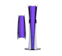 Adesivo di copertura della pelle centrale per PS5 Pro, striscia centrale host antipolvere antigraffio protettiva pellicola decalcomanie per PS5 Pro Digital & Disc Edition Console (Viola)