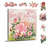 Adesivo Di Fiore Materiale Per Diario Junk