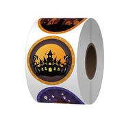 Adesivo di Halloween Etichette di zucca Adesivo Ricompensa Ragni colorati Decorativo per gli appassionati di artigianato Ragni Ricompensa Regalo decorativo di Halloween