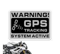Adesivo di localizzazione GPS per auto, Adesivo di localizzazione GPS - Decalcomanie antifurto per bici 10 pezzi - Adesivo di tracciamento degli avvisi di sicurezza e allarme per biciclette,