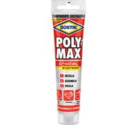 ADESIVO DI MONTAGGIO POLYMAX CRISTAL EXPRESS 300GR TRASPARENTE