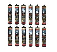 Adesivo di montaggio Soudal Fix ALL X-treme Power Express bianco 280ml 12 Pezzi