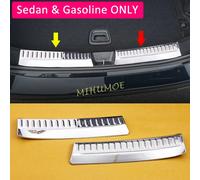 Adesivo di protezione del davanzale della porta del bagagliaio del paraurti posteriore dell'auto in acciaio inossidabile per Mercedes-Benz Classe E E53 AMG Berlina W214 2024 2025