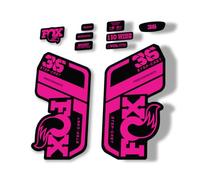 Adesivo di ricambio per forcella compatibile con Fox 36 2021 Step Cast Performance Series rosa (lucido)