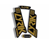 Adesivo di ricambio per forcella compatibile con Rock Shox Lyrik Ultimate serie 2020 oro (opaco)