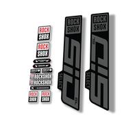 Adesivo di ricambio per forcella compatibile con Rock Shox SID Select SL serie 2021 grigio (opaco)