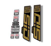 Adesivo di ricambio per forcella compatibile con Rock Shox SID Select SL serie 2021, oro lucido