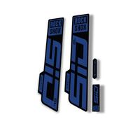 Adesivo di ricambio per forcella compatibile con Rock Shox SID SL Ultimate serie 2021, blu scuro (lucido)