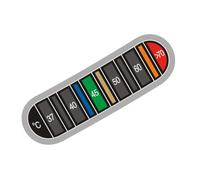 Adesivo di visualizzazione della temperatura del colore per bicchieri da latte in metallo, autoadesivo, termometro, caffè