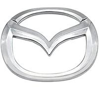 Adesivo Distintivo Volante Auto, per Mazda 3 6 CX-3 CX-5 CX-9, Adesivo Logo Emblema, Modifica Styling, Accessori Interni,Silver