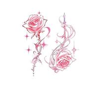 Adesivo dopamina Farfalle Colorate Bowknot Impermeabile Durevole Tatuaggi Temporanei Stile Adesivi