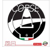 Adesivo DUCATI MONSTER 696 796 1100 per tappo benzina serbatoio TP DM C9