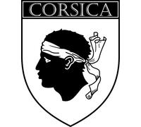 Adesivo Ecu Provincia di Corsica