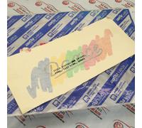 ADESIVO EMBLEMA SIGLA MODELLO FIAT PANDA DANCE COD. 7678961 NUOVO ORIGINALE