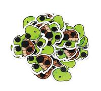 Adesivo Flessibile per Termometro per Bambini 20 Pezzi Cartone Animato Tartaruga Bambini Bambini Cura del Bambino Adesivo Flessibile per Termometro Sulla Fronte della Febbre del