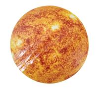 Adesivo fluorescente a forma di sole che illumina al buio con il pianeta adesivo da parete decorazione per la stanza dei bambini adesivi luminosi da parete solare rimovibile