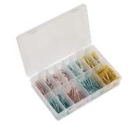 Adesivo Foderato Termorestringenti Terminale Assortimento 142pc Blu,Red & AB037H