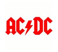Adesivo for auto 3D 30 * 11.6 cm AC/DC Cartoon Auto adesivi e decalcomanie Moto lunotto posteriore adesivi in vinile su Car Styling(Reflective Red,2pcs)