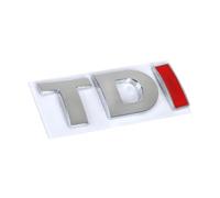 Adesivo for auto in metallo 3D MK4 MK5 MK6 riflettente Turbo Direct Injection Emblem Badge Decalcomania Logo TDI(Type B)