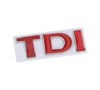 Adesivo for auto in metallo 3D MK4 MK5 MK6 riflettente Turbo Direct Injection Emblem Badge Decalcomania Logo TDI(Type D)