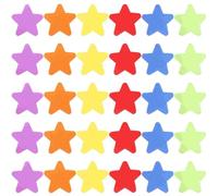 Adesivo for segnare il pavimento, segnalibri a forma di stella, macchie sul, colore, punto, tappeto rotondo