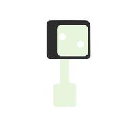 Adesivo Fotocamera Anteriore Originale per Galaxy S25 Ultra Service Pack