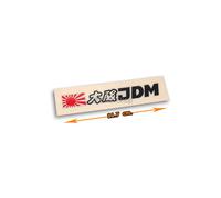 Adesivo fustellato in vinile "JDM OSAKA" stile giapponese rosso bianco...
