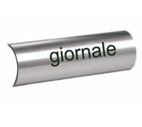 Adesivo giornale scritta sticker in italiano giornale (304/3/1)