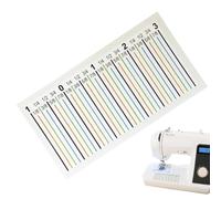 Adesivo guida linea di grandi regole adesive spesse e precise | Guida diritta per la casa creazione tessile quilting progetti fai da te tessuto