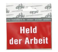 Adesivo - Held Der Arbeit - 303125 - Dimensioni circa 18 x 10 CM