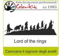 Adesivo il signore degli anelli - lord of the rings - By Colorkit 001519