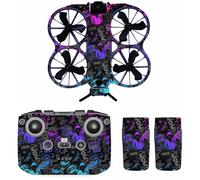 Adesivo impermeabile per la superficie esterna per DJI neo2 drone e controller Pellicola protettiva colorata antigraffio per tutto il corpo Kit adesivi decorativi Accessorio fai da te (C05)
