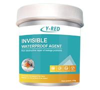 Adesivo impermeabile trasparente, mezzo impermeabile invisibile - Colla impermeabile trasparente | Sigillante per rivestimento da 100 g, sigillante isolante per la casa