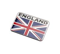 adesivo in alluminio 3D England Union Il Regno Unito bandiera Bretagna Regno Unito mappa Emblem per Land Rover MINI Coupé MG CLUBMAN: Inghilterra Un