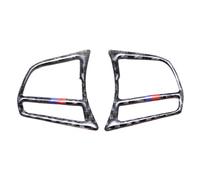 Adesivo in Fibra Carbonio Adesivo per pulsanti al volante in fibra di carbonio per BMW 1 2 3 4 Serie 3GT F20 F21 F30 F32 F34 Accessori interni per decalcomanie per auto Decorazione Accessori