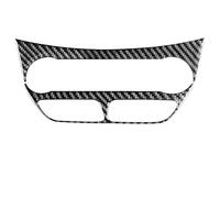 Adesivo in Fibra Carbonio Adesivo per rivestimento in fibra di carbonio del pannello di controllo automatico del clima per Ford For Escape For Kuga 2013-2016 Decorazione Accessori