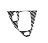 Adesivo in Fibra Carbonio Auto Gear Shift Pannello di Copertura Trim Protezione In Fibra di Carbonio Decorazione di Interni Per BMW Serie 6 E63 E64 2004-2007 Accessori Auto Decorazione Accessori