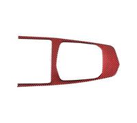 Adesivo in Fibra Carbonio Per BMW Serie Z4 G28 G29 2019-2023 Fibra Carbonio Interni Auto Pannello Controllo Centrale Cambio Telaio Trim Cover Decorazione Accessori(Red Carbon Fibre)