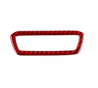 Adesivo in Fibra Carbonio Per Toyota GR Per Supra A90 MK5 2019-2024 Interni Auto Faro Interruttore In Fibra di Carbonio Trim Adesivo Decorazione Accessori(Red Carbon)